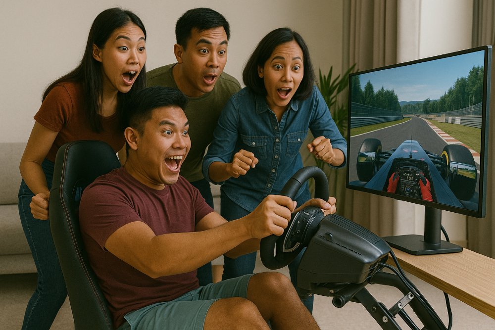 Adrenaline-Packed Racing Simulator